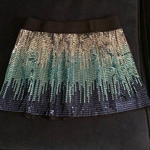 Free people sequence mini skirt